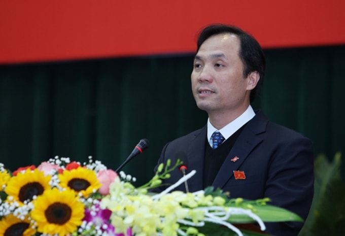 Ông Hoàng Trung Dũng - Bí thư Tỉnh ủy, Chủ tịch HĐND tỉnh Hà Tĩnh.
