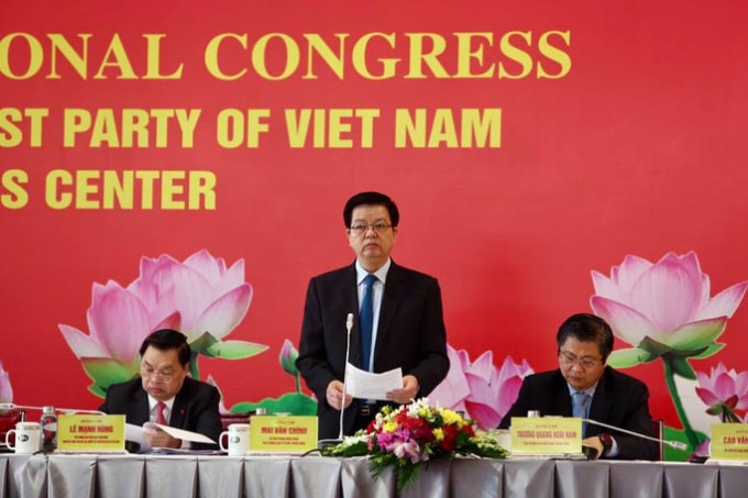 Ông Mai Văn Chính, Ủy viên Trung ương Đảng, Phó Trưởng Ban Tổ chức Trung ương