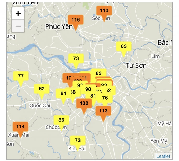 Hôm nay 26/1, chất lượng không khí ở Hà Nội được cải thiện. Ảnh: Dương Lâm