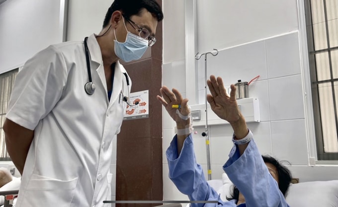 Hiện bệnh nhân tỉnh, phục hồi tốt. Ảnh: vietnamnet.vn