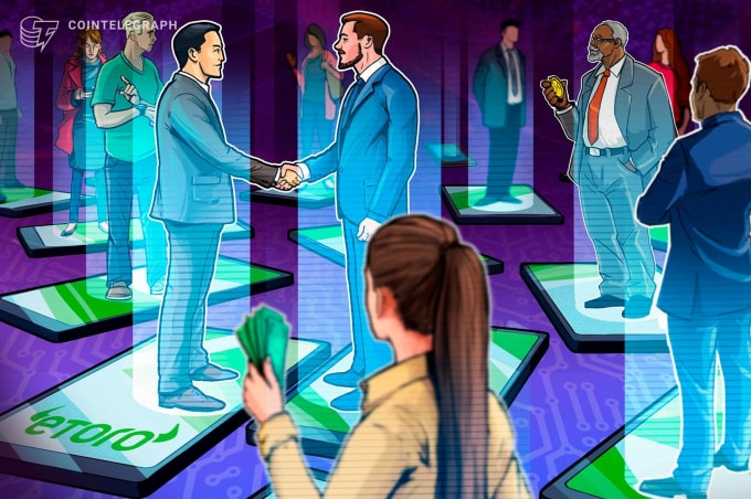 Nền tảng giao dịch eToro kết thúc năm 2020 với doanh thu 600 triệu đô la. Ảnh: Cointelegraph