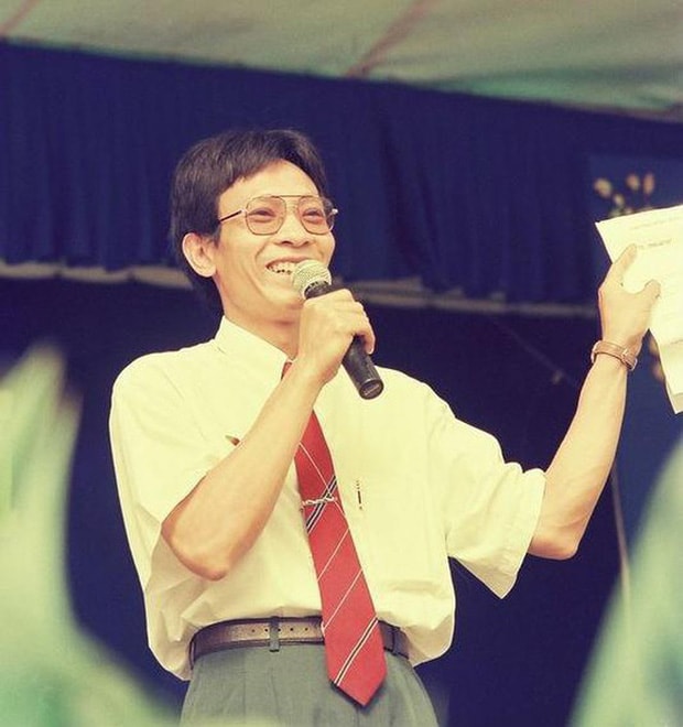 MC Lại Văn Sâm hồi trẻ.