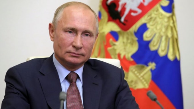 Tổng thống Vladimir Putin vừa có cuộc điện đàm với Tổng thống Joe Biden, kêu gọi Nga và Mỹ bình thường hóa quan hệ - Ảnh: Reuters