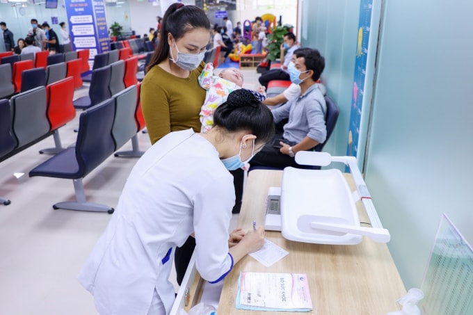 VNVC Long Thành có trang thiết bị hiện đại, không gian rộng rãi, thoáng mát.