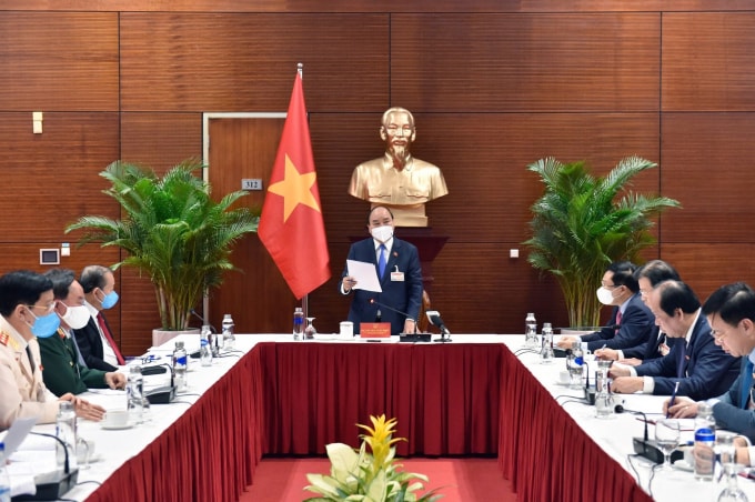 Toàn cảnh cuộc họp.