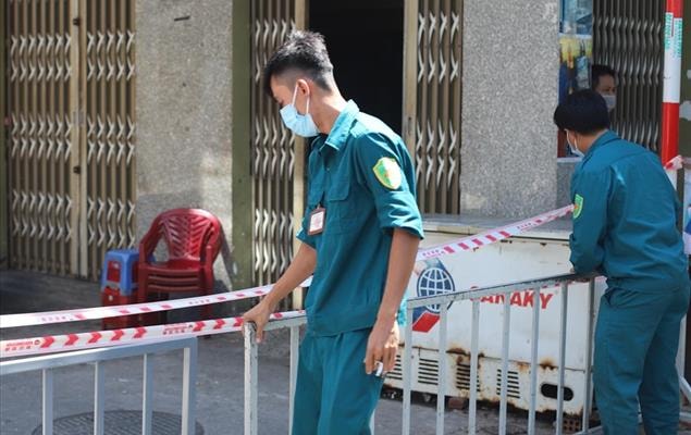Hiện tại công tác khoanh vùng dập dịch COVID -19 đang được tiến hành gấp rút (ảnh nguồn internet).
