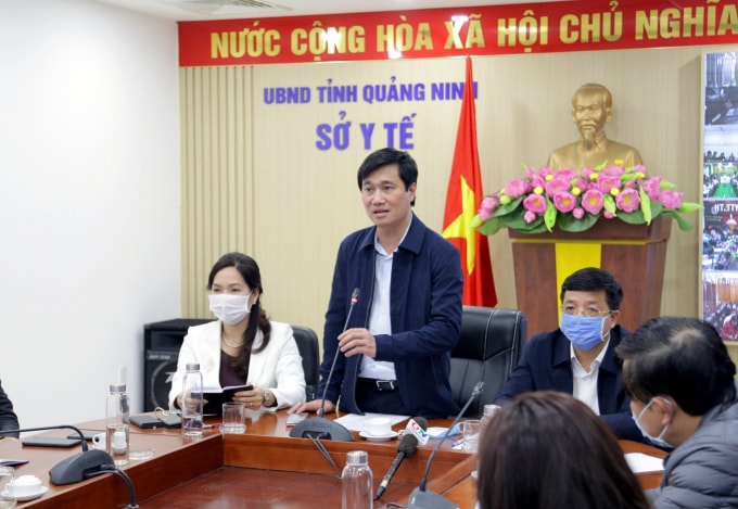Đồng chí Nguyễn Tường Văn, Phó Bí thư Tỉnh uỷ, Chủ tịch UBND tỉnh, phát biểu chỉ đạo tại cuộc họp trực tuyến với các địa phương trong tỉnh (ảnh nguồn internet).