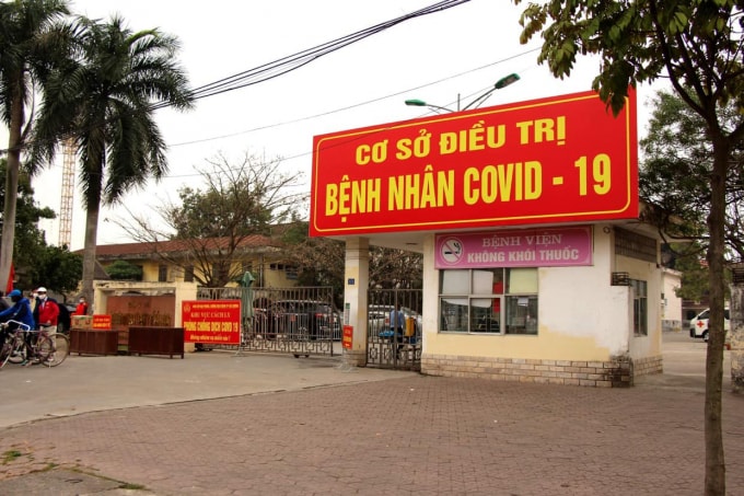 Khu vực bệnh viện dã chiến luôn trong tình trạng phòng dịch nghiêm ngặt (ảnh TL).