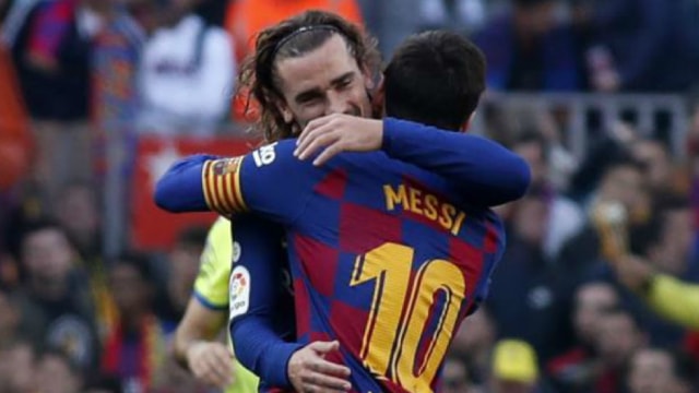 Cầu thủ Griezmann chia sẻ về tương lai Messi. Ảnh: internet