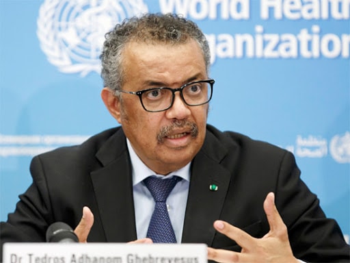 Tổng giám đốc WHO Tedros đã cảnh báo Chủ nghĩa dân tộc vắc xin có thể khiến các quốc gia có thu nhập thấp không tiếp cận được nguồn cung vắc xin - Ảnh: Reuters
