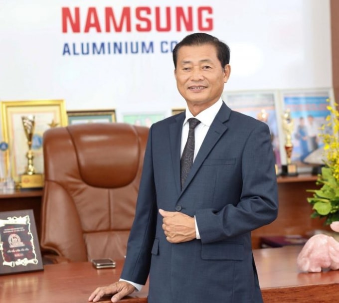 Doanh nhân Đoàn Văn Cường – Chủ tịch HĐQT Công ty TNHH nhôm Nam Sung Việt Nam.