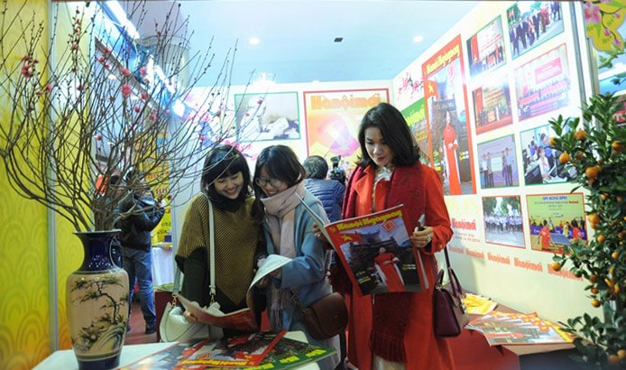 Hội Nhà báo Hà Nội thông báo về việc hoãn tổ chức Hội báo Xuân Tân Sửu - Hà Nội 2021. Ảnh minh họa