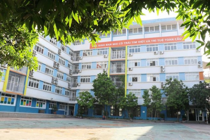 2 cô giáo và 22 học sinh lớp 5 trường Tiểu học Ban Mai - Quận Hà Đông đã được cách ly. Ảnh TL