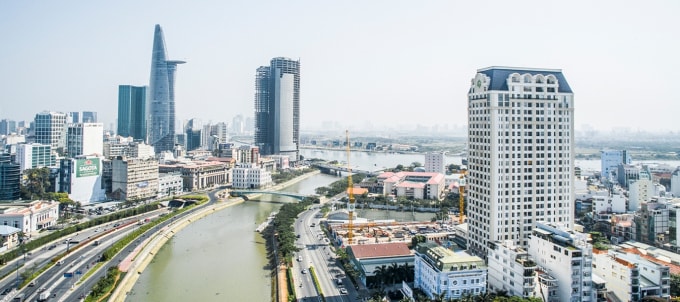 Hàng loạt dự án bất động sản lớn tại TP.HCM bị tạm ngừng thi công vì Thông tư 01 (Ảnh minh họa)