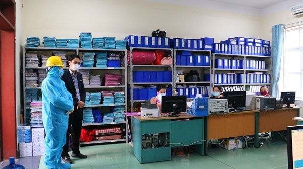 Công đoàn PC Hải Dương thăm, kiểm tra điều kiện làm việc của CBCNV ĐL Chí Linh.