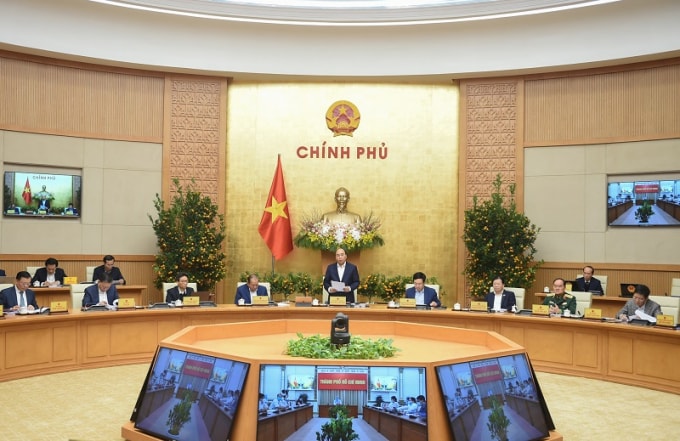 Quang cảnh cuộc họp.