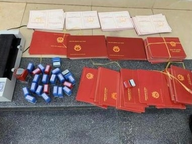 Tang vật của vụ án.