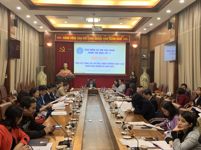 Hội nghị Tổng kết công tác Thi đua, khen thưởng năm 2020 và triển khai nhiệm vụ năm 2021 BHXH Việt Nam