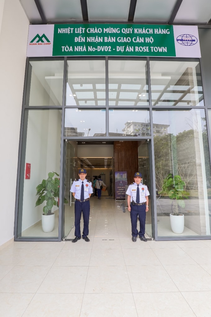 Chủ đầu tư đang triển khai đồng bộ công tác vận hành quản lý tòa nhà phục vụ cư dân.