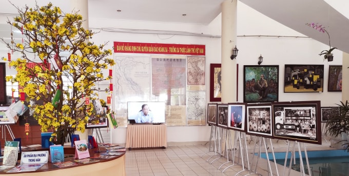 Một góc Hội báo Xuân