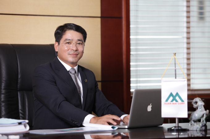 Ông Bùi Khắc Sơn- Chủ tịch Công ty CP Đầu tư và xây dựng Xuân Mai.