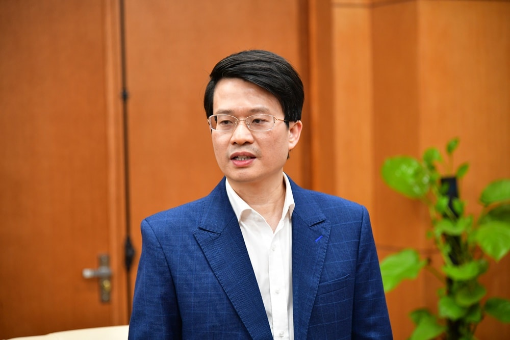 Tổng biên tập Báo Đại biểu Nhân dân, PGS.TS Đỗ Chí Nghĩa phát biểu tại buổi lễ. Ảnh: Duy Thông