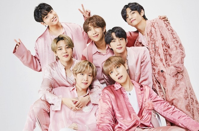 Nhóm nhạc BTS.