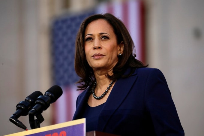 Phó Tổng thống Mỹ Kamala Harris. Ảnh: Reuters