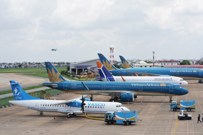 Hành khách đặt vé máy bay của Vietnam Airlines tăng trở lại dịp cận Tết Nguyên đán Tân Sửu 2021. Ảnh minh họa
