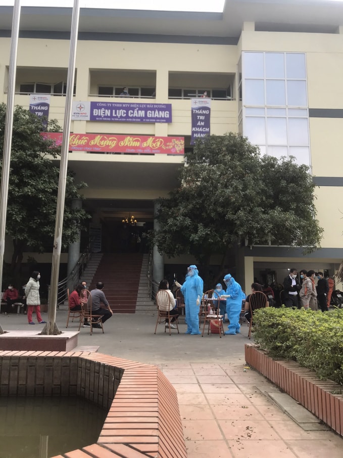 Xen nghiệm lần 2 CBCNV Điện lực Cẩm Giàng