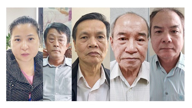 Các bị can bị truy tố về tội