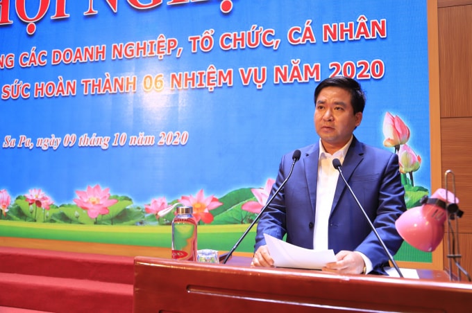 Ông Vương Trinh Quốc - Chủ tịch UBND thị xã Sa Pa
