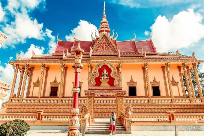 Chùa Xiêm Cán (Bạc Liêu) Ảnh: Deven.hwang.
