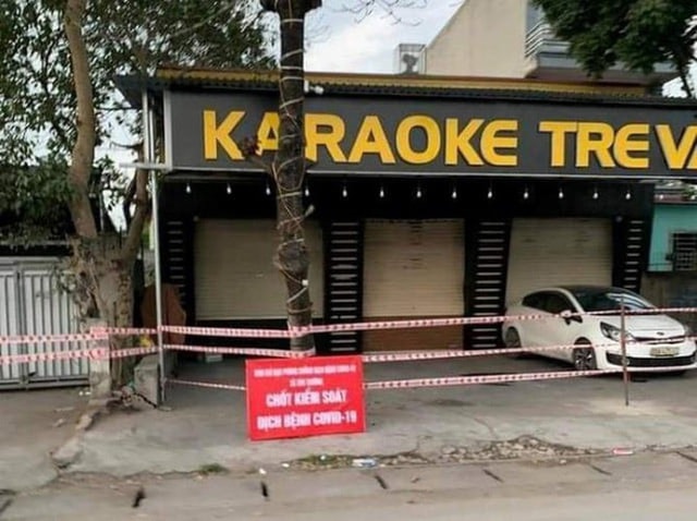 4 nhân viên quán karaoke dương tính Covid-19 ở Cẩm Giàng (Hải Dương) đều có liên quan dịch tễ và ở cùng khu trọ với nhau. Ảnh: dantri.com.vn