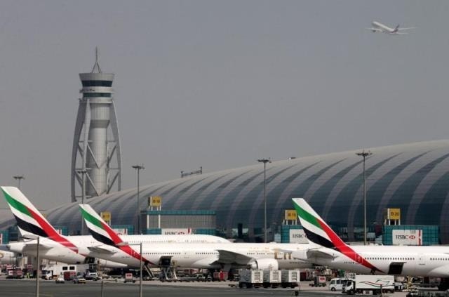 Sân bay quốc tế Dubai tại Các Tiểu vương quốc A-rập thống nhất. Ảnh: Reuters