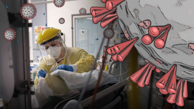 Các nghiên cứu của Oxford cho thấy vắc xin của AstraZeneca có hiệu quả chống virus Corona đến 75% - Ảnh: Alex Kuzoian/WSJ