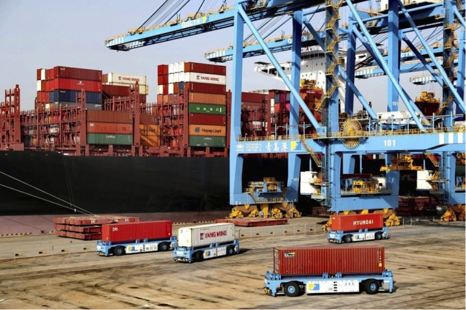 Trung Quốc cam kết tăng thu mua hàng hóa và dịch vụ Mỹ trong hai năm 2020 và 2021 theo thỏa thuận. Ảnh: SCMP
