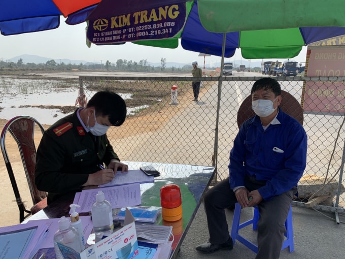 Lực lượng chức năng làm việc với trường hợp vi phạm
