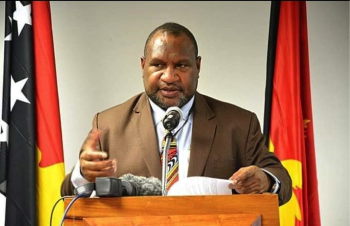 Thủ tướng của Papua New Guinea - ông James Marape cho rằng ông “không hề biết gì về dự án”. Ảnh: Daily Mail
