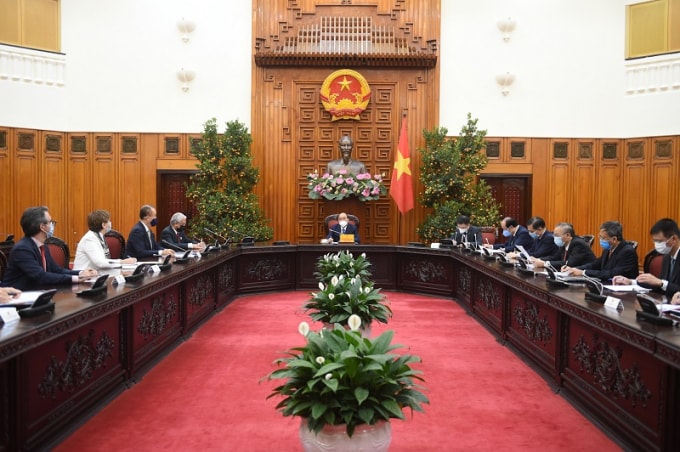 Thủ tướng Nguyễn Xuân Phúc đã tiếp một số Đại sứ, Trưởng đại diện các tổ chức của Liên Hợp Quốc (LHQ) tại Việt Nam.
