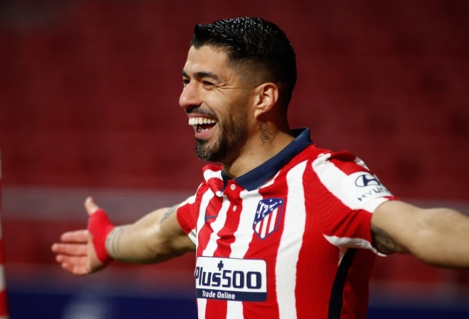 Dù ở tuổi 34, Suarez là một trong những tiền đạo cắm hàng đầu tại La Liga. Ảnh: Getty.