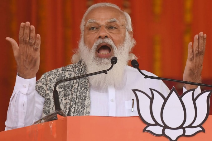 Ông Narendra Modi . Ảnh: AFP-JIJI