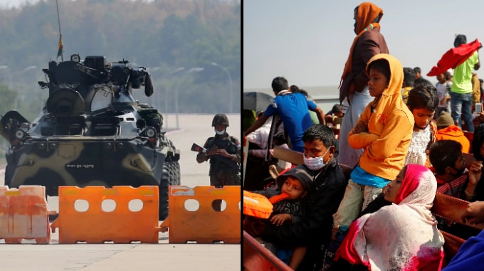 Người Hồi giáo Rohingya lo sợ rằng quân đội - lực lượng đã đuổi họ ra khỏi bang Rakhine vào năm 2017, sẽ tiếp tục đàn áp họ nếu họ quay trở lại. Ảnh: Reuters