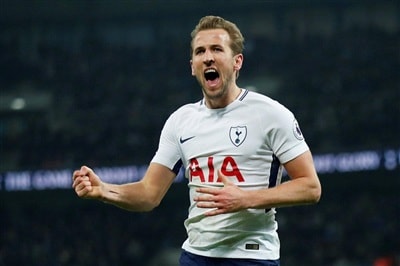 Tiền đạo Harry Kane thiết lập cột mốc ghi bàn tại CLB Tottenham. Ảnh: internet