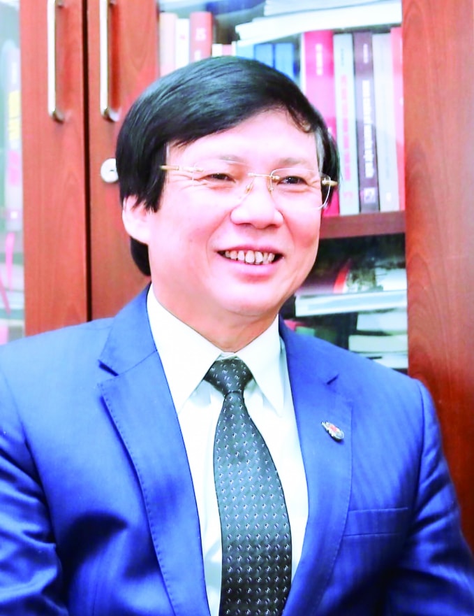 Phó Chủ tịch Thường trực Hội Nhà báo Việt Nam Hồ Quang Lợi. Ảnh: Sơn Hải