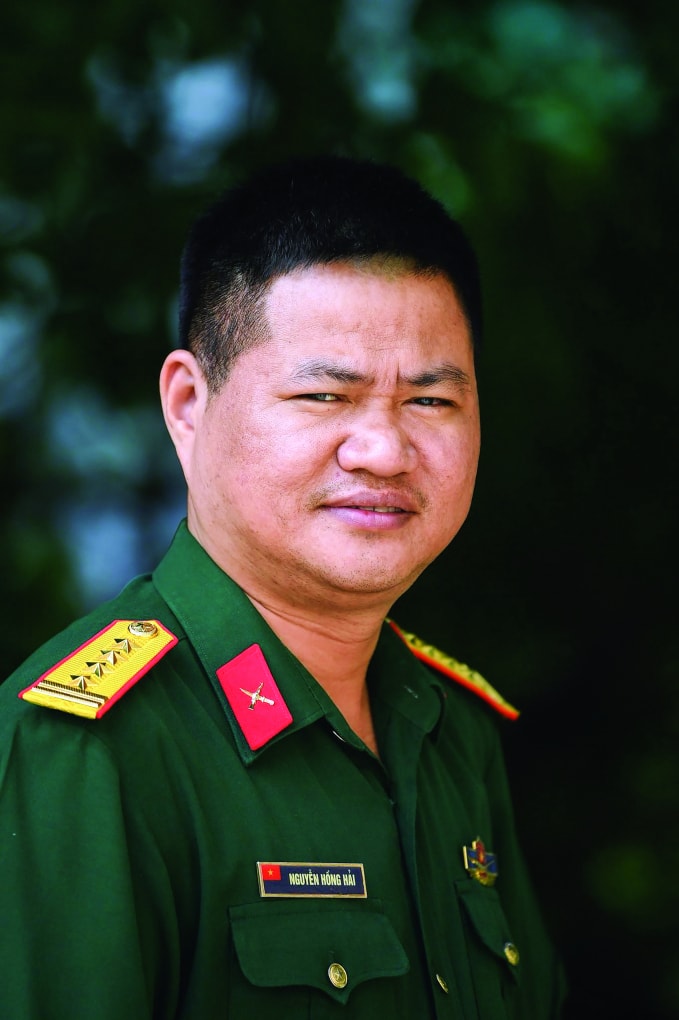 Nhà báo Nguyễn Hồng Hải - Phó Chủ tịch LCHNhà báo báo Quân đội Nhân dân -Trưởng phòng biên tậpbáo Quân đội Nhân dân cuối tuần.