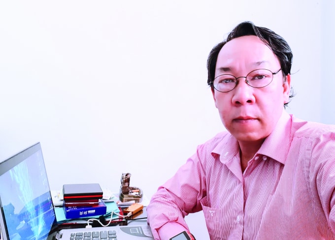 Th.s. báo chí Tạ Đình Nghĩa - Phó Chủ tịch thường trực Hội Nhà báo tỉnh Sóc Trăng.