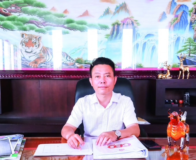 Ông Lê Anh Xuân - Tổng Giám đốc Công ty TNHH TM&SX Trúc Anh.