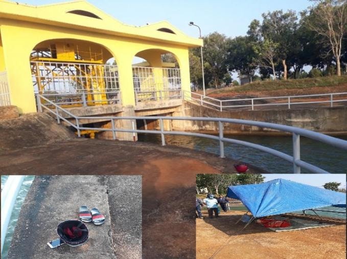 Phát hiện thi thể người phụ nữ dưới đập nước