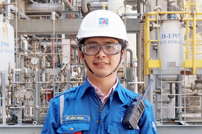 Kỹ sư Đỗ Hồng Quang – cây sáng kiến ở NMLD Dung Quất